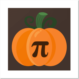 Pumpkin Pi Thanksgiving Holiday design Posters and Art